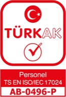 TÜRKAK akreditasyonu, Personel TS EN ISO/IEC 17024, AB-0496-P